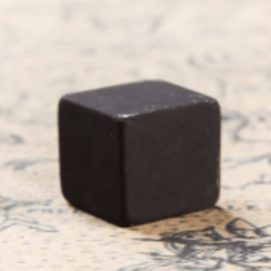 Pebble shungite cube