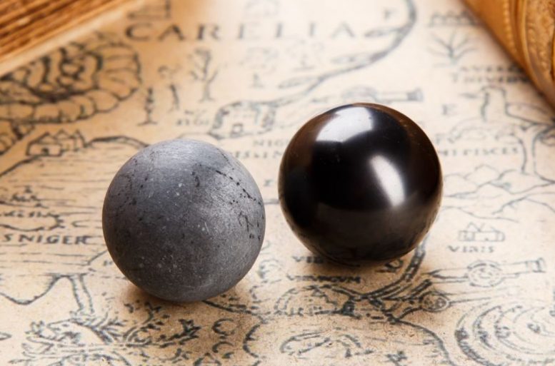 Shungite sphere