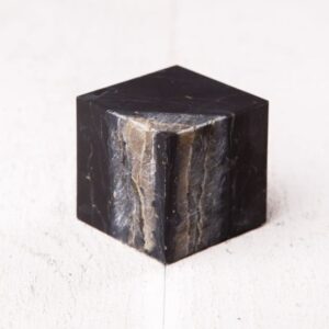 Polished shungite cube