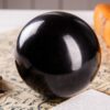 Polished shungite sphere
